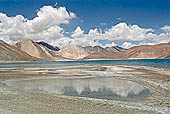  The intensely blue clear water of Pangong Tso - Ladakh 